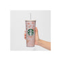 Starbucks Japan Sakura 2025 Cold Cup Layered Design Tumbler thumbnail 7
