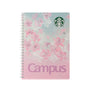 Starbucks Japan Sakura 2025 Campus Ring Notebook: Gradient thumbnail 1