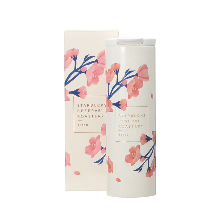 Starbucks Reserve Roastery Sakura 2025 Tumbler: White thumbnail 6