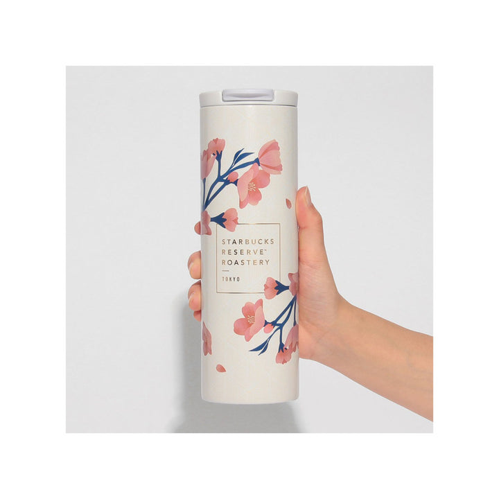 Starbucks Reserve Roastery Sakura 2025 Tumbler: White thumbnail 9