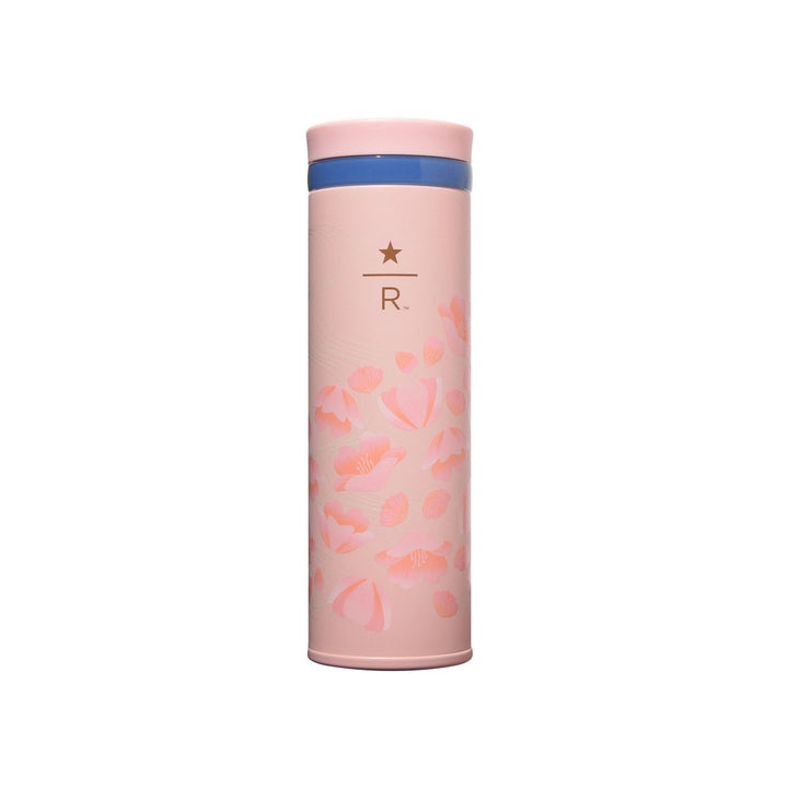 Starbucks Reserve Sakura 2025 Stainless Ring Bottle: Pink thumbnail 1