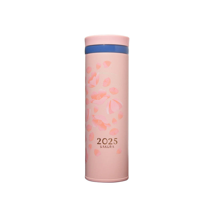 Starbucks Reserve Sakura 2025 Stainless Ring Bottle: Pink thumbnail 2
