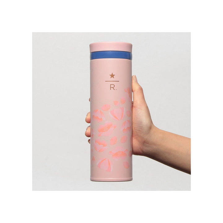 Starbucks Reserve Sakura 2025 Stainless Ring Bottle: Pink thumbnail 9