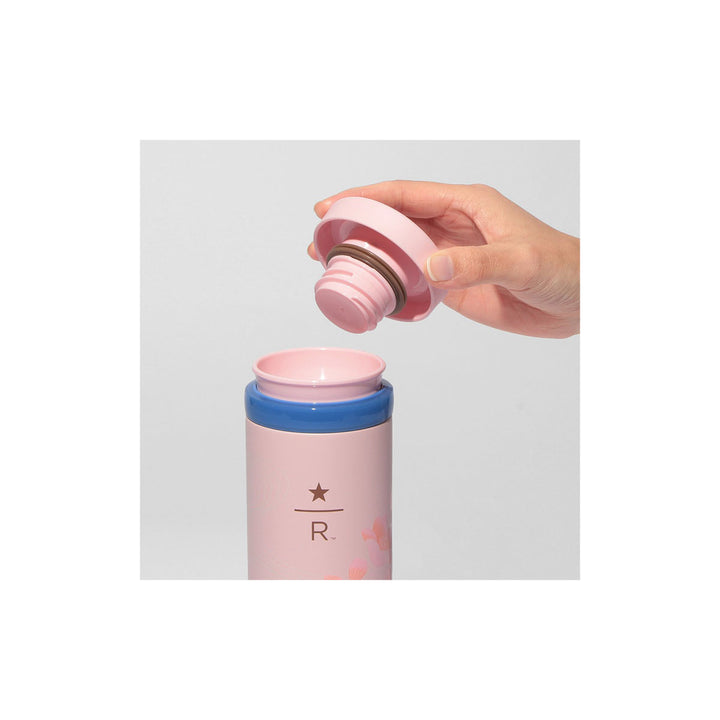 Starbucks Reserve Sakura 2025 Stainless Ring Bottle: Pink thumbnail 7