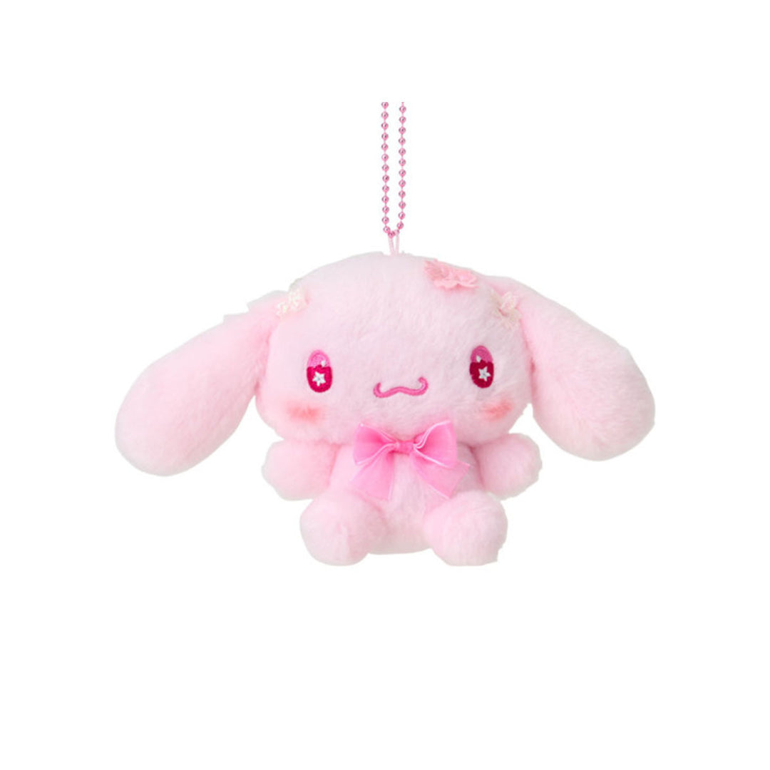 Sanrio Japan Sakura 2025 Mascot Plush Keychain: Cinnamoroll