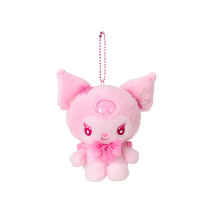 Sanrio Japan Sakura 2025 Mascot Plush Keychain: Kuromi thumbnail 3