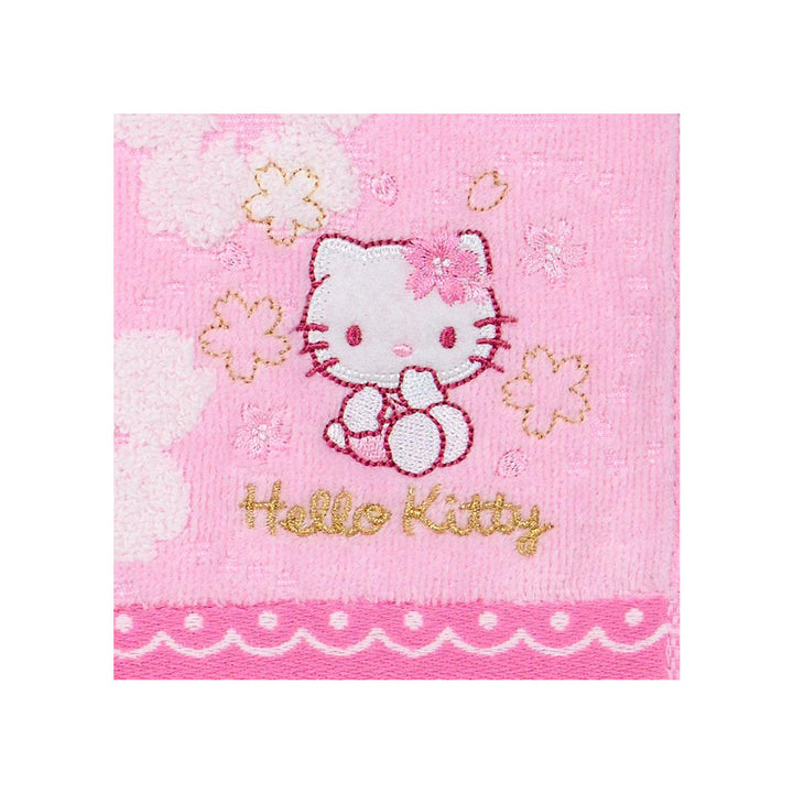 Sanrio Japan Sakura 2025 Mini Hand Towel: Hello Kitty thumbnail 2