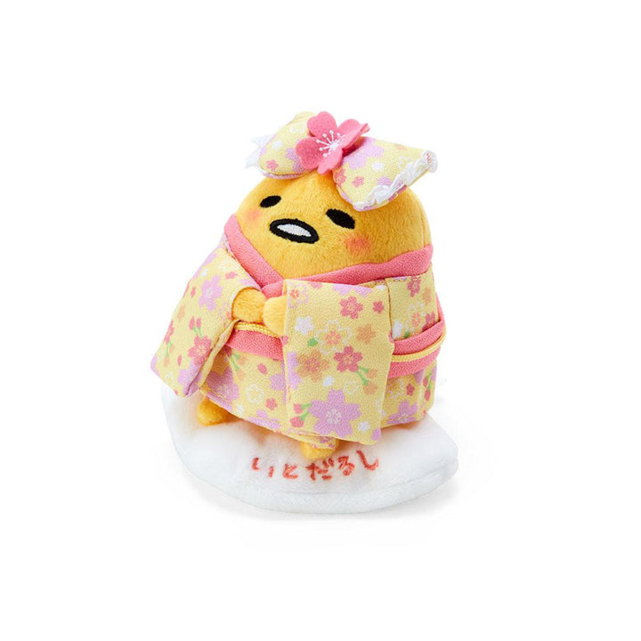 Sanrio Sakura 2025 Mascot Kimono Plush Keychain: Gudetama thumbnail 3