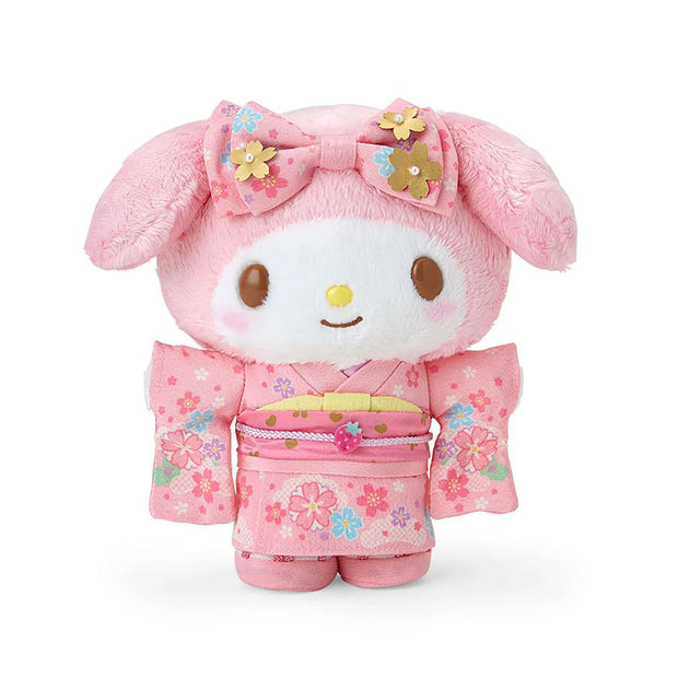 Sanrio Japan Sakura 2025 Mascot Kimono Plush Toy: My Melody