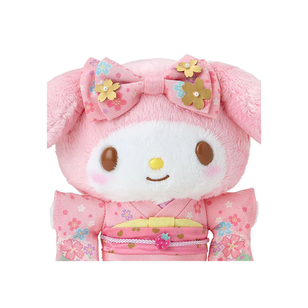 Sanrio Japan Sakura 2025 Mascot Kimono Plush Toy: My Melody