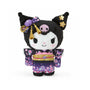 Sanrio Japan Sakura 2025 Mascot Kimono Plush Toy: Kuromi thumbnail 1