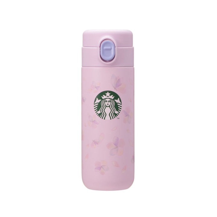 Starbucks Sakura 2025 Stainless Steel Bottle Purple thumbnail 1