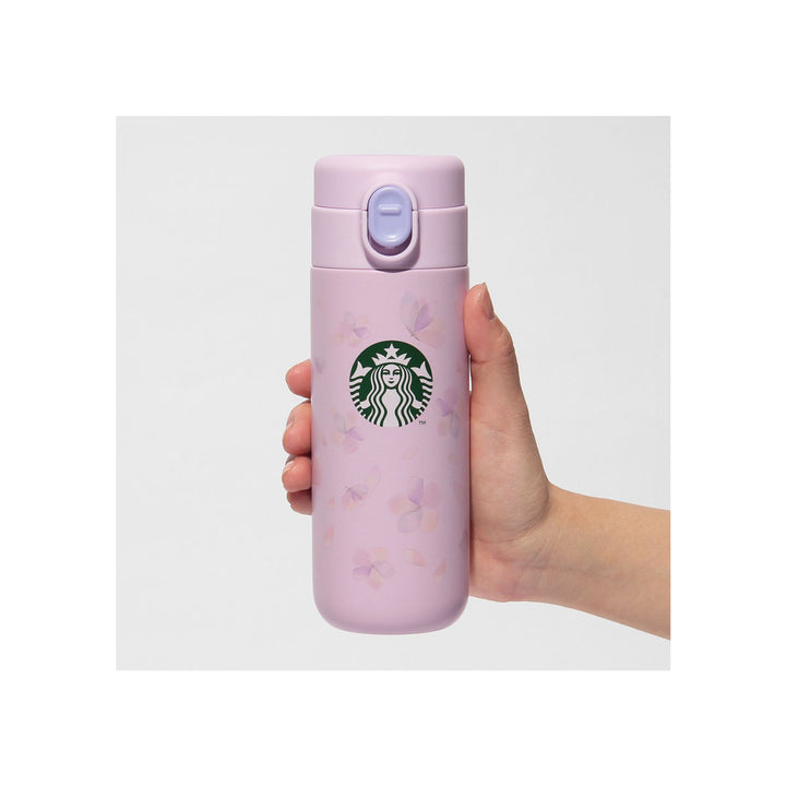 Starbucks Sakura 2025 Stainless Steel Bottle Purple thumbnail 8