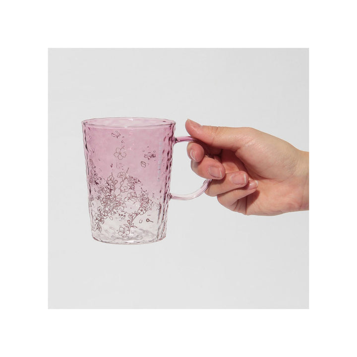 Starbucks Sakura 2025 Heat-Resistant Glass Mug Pink thumbnail 6