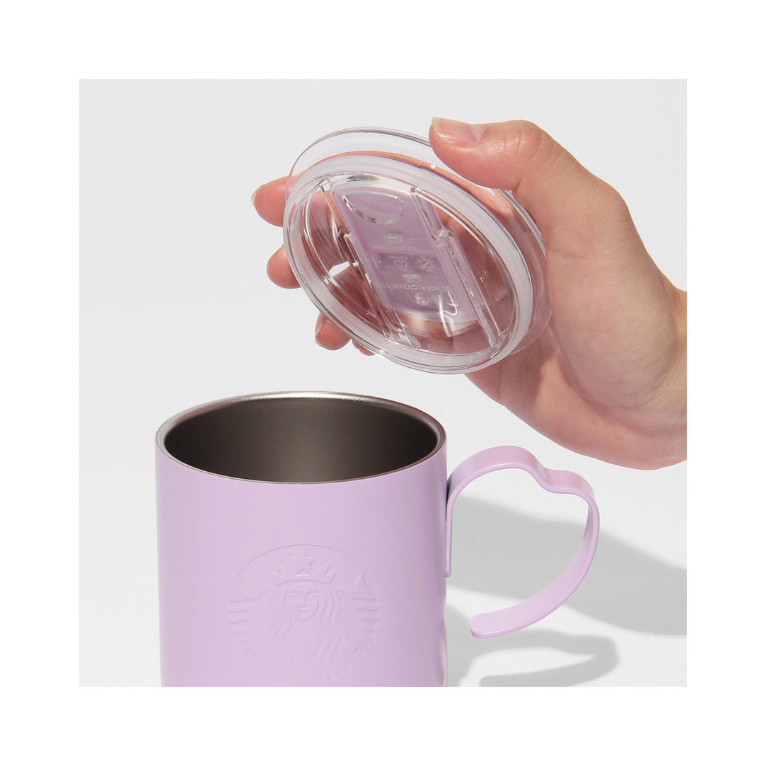 Starbucks Sakura 2025 Stainless Steel Mug Purple