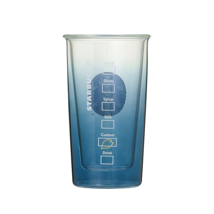 Starbucks Sakura 2025 Heat-resistant Glass Night Blue thumbnail 2