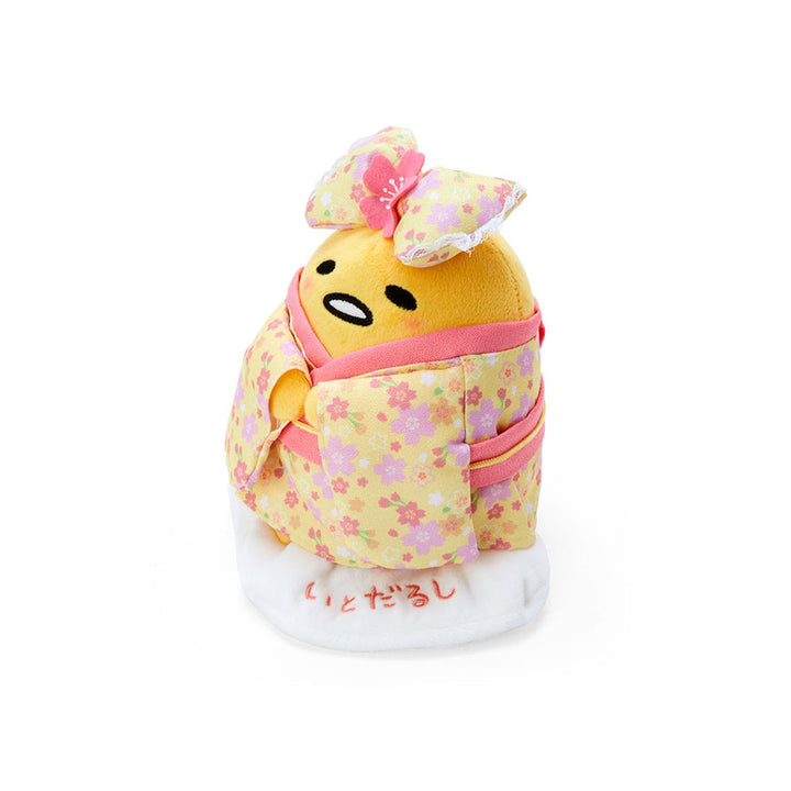 Sanrio Japan Sakura 2025 Mascot Kimono Plush Toy: Gudetama thumbnail 3