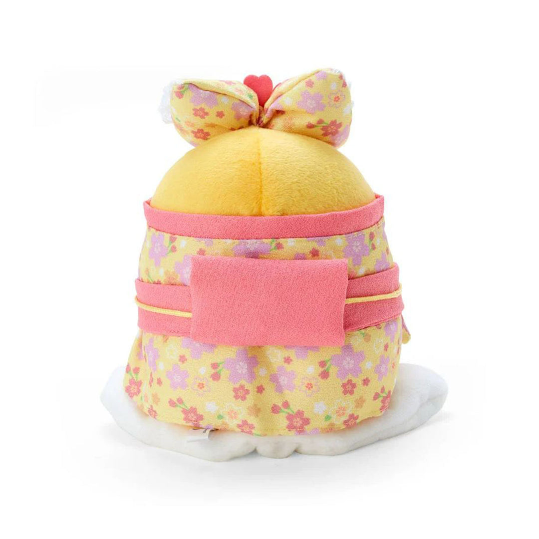 Sanrio Japan Sakura 2025 Mascot Kimono Plush Toy: Gudetama