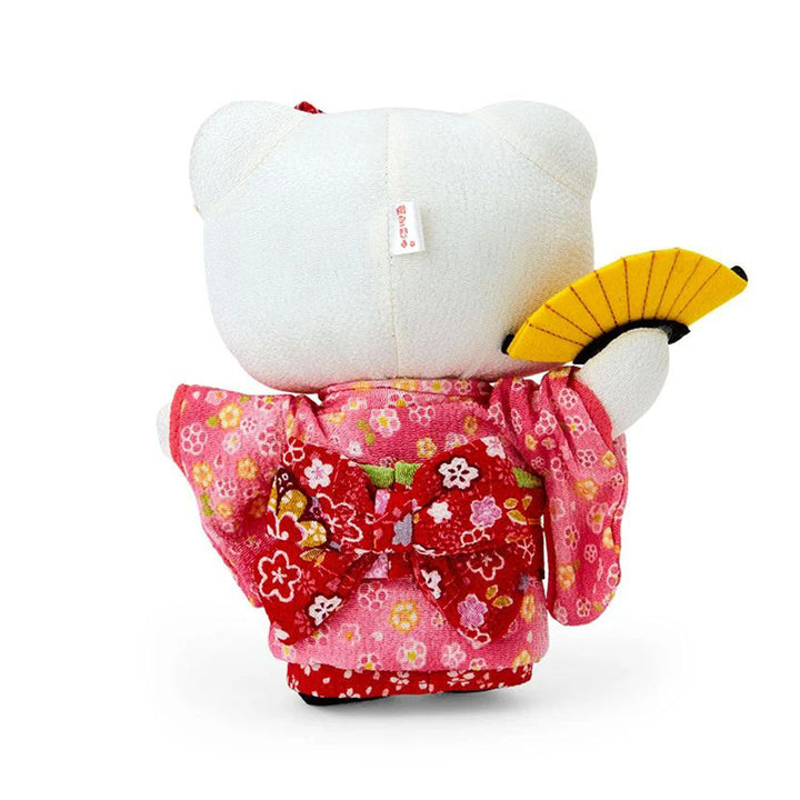 Sanrio Sakura 2025 Pink Chirimen Medium Doll: Hello Kitty thumbnail 2