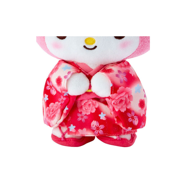 Sanrio Sakura 2025 Gradient Kimono Plush Toy: My Melody