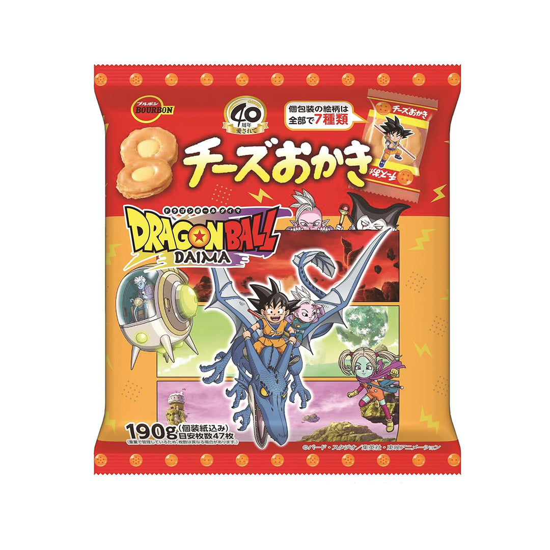 Dragon Ball DAIMA Cheese Rice Crackers