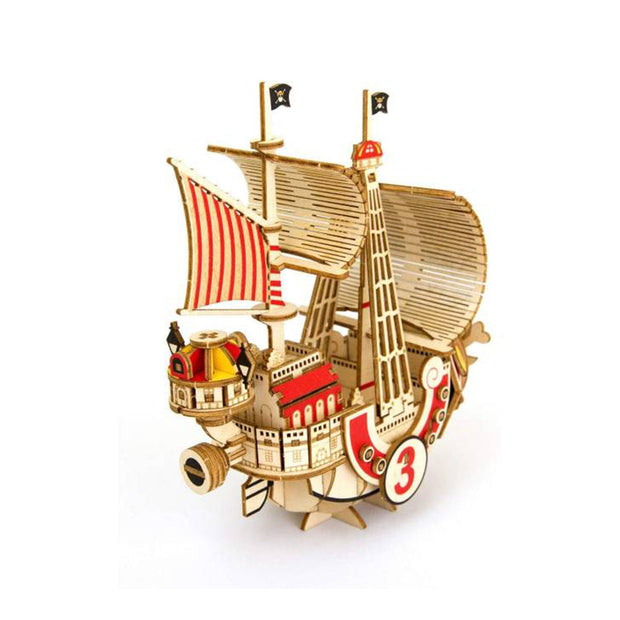 One Piece Thousand Sunny 3D Wooden Puzzle Ki-Gu-Mi