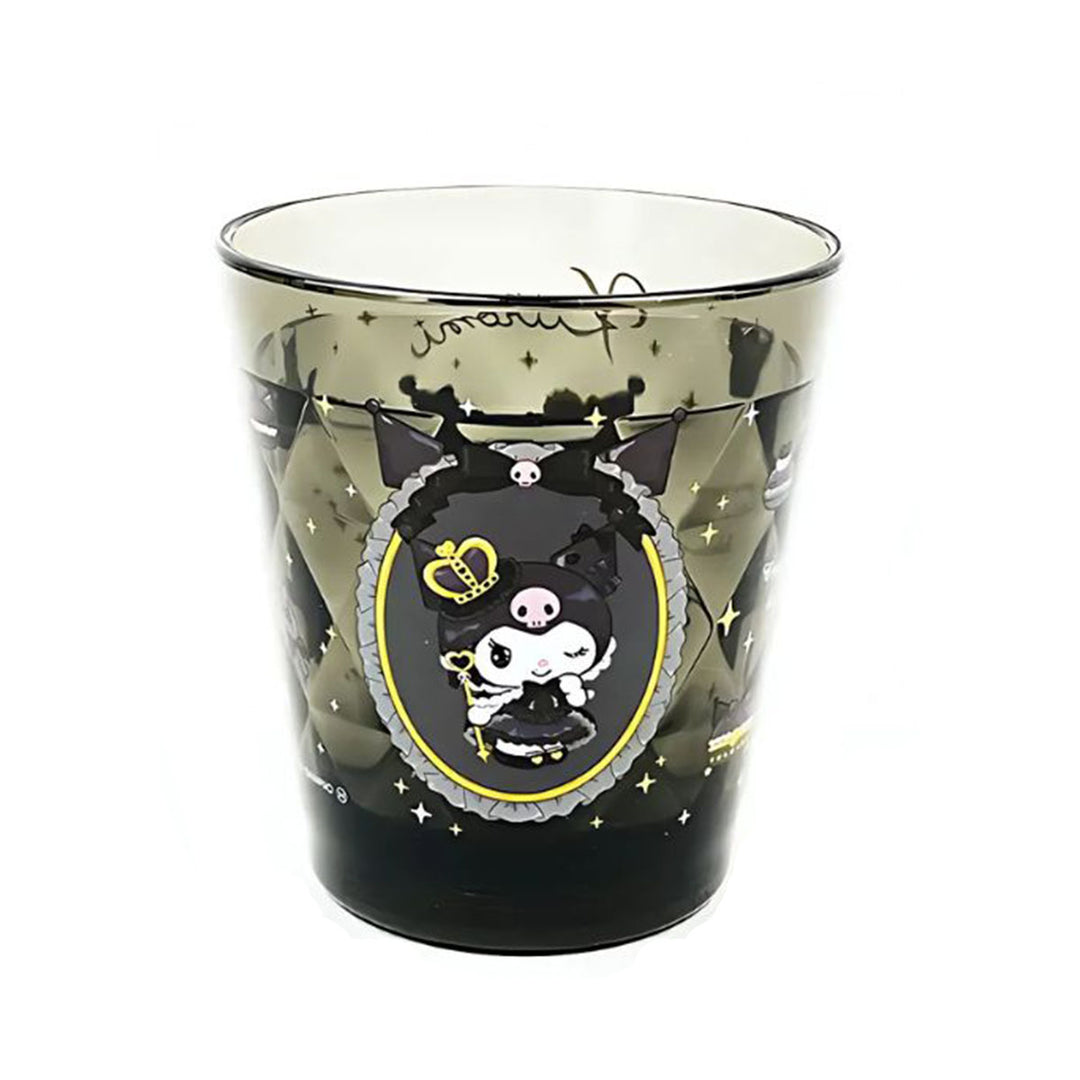 Sanrio Glitter Clear Cup: Kuromi
