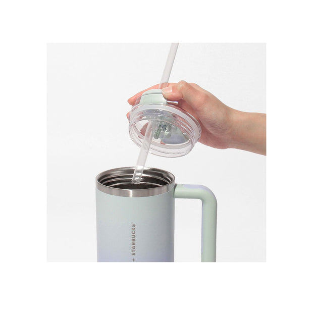 Starbucks X Stanley Large 3-Way Tumbler: Mint Green Gradient