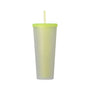 Starbucks Spring 2025 Logo Cold Cup Tumbler: Neon Yellow thumbnail 1