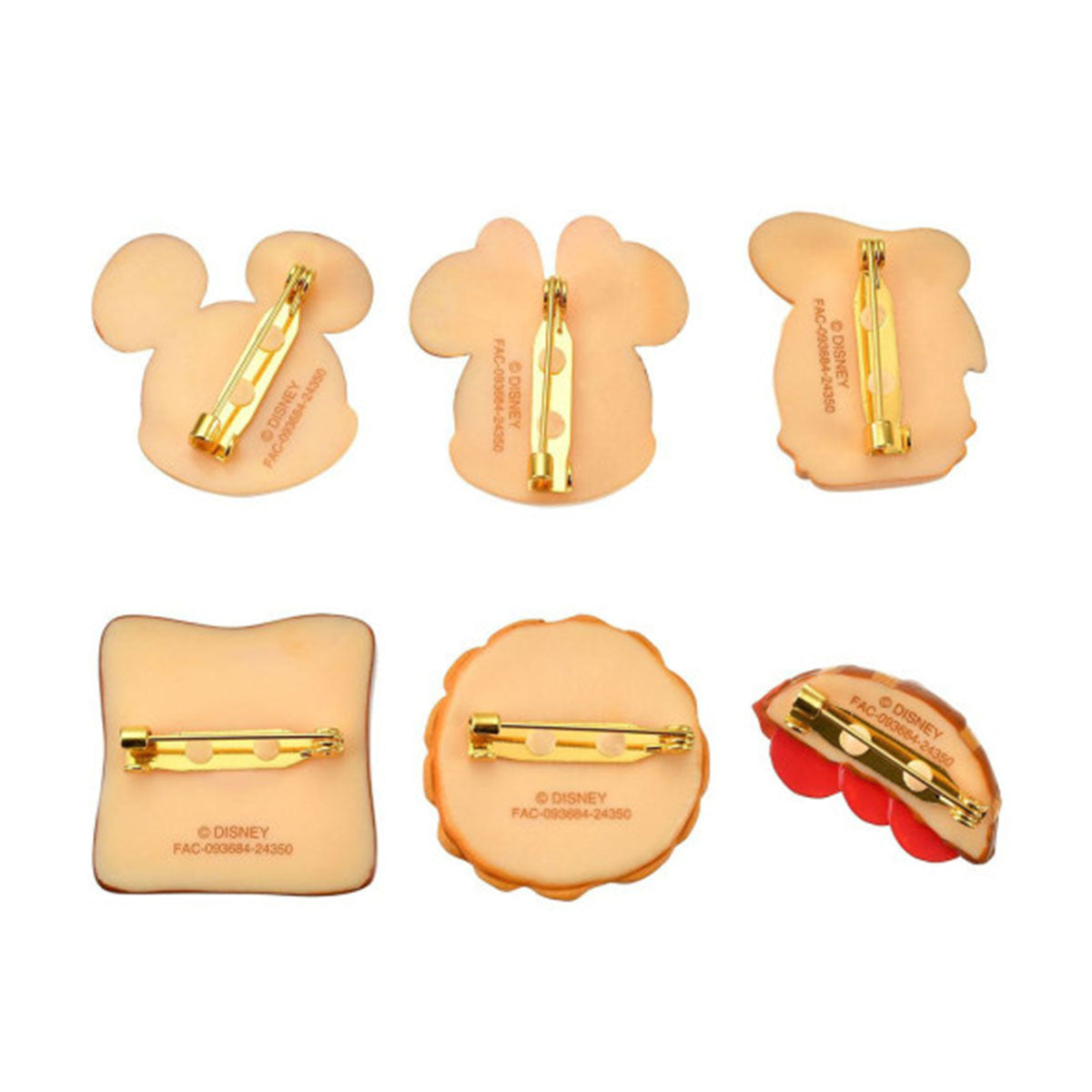 Disneyシークレットブローチ6種コンプリセットMICKEY'S BAKERY