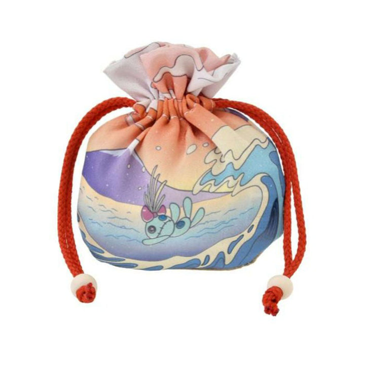 Disney Stitch, Angel, Scrump Drawstring Bag Japan Original thumbnail 3