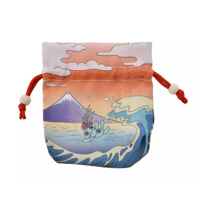 Disney Stitch, Angel, Scrump Drawstring Bag Japan Original thumbnail 4