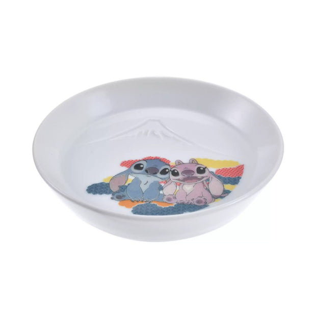 Disney Stitch & Angel Soy Sauce Dish Japan Original