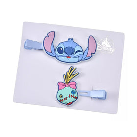 Disney Stitch & Scrump Hair Clip Set Color Clip