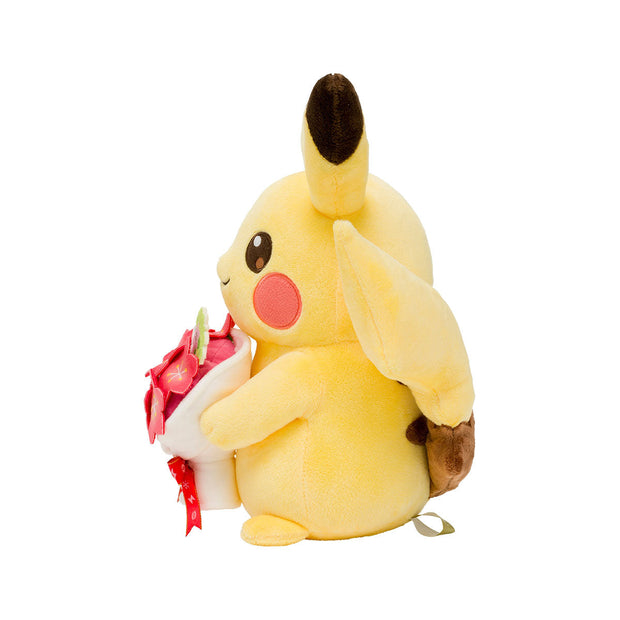 Pokemon Pikachu and Gracidea's Flower Plushie Large