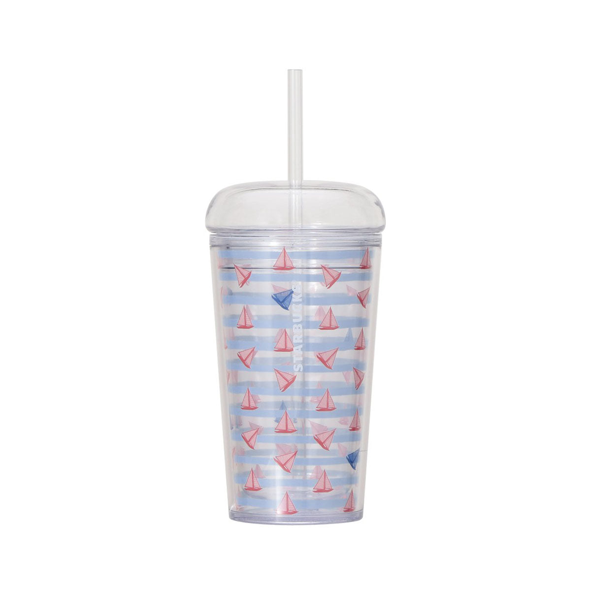 Starbucks Sakura 2025 Silicone Strap Bottle: Pale Blue Starbucks Sakura 2025 Silicone Strap Bottle: Pale Blue