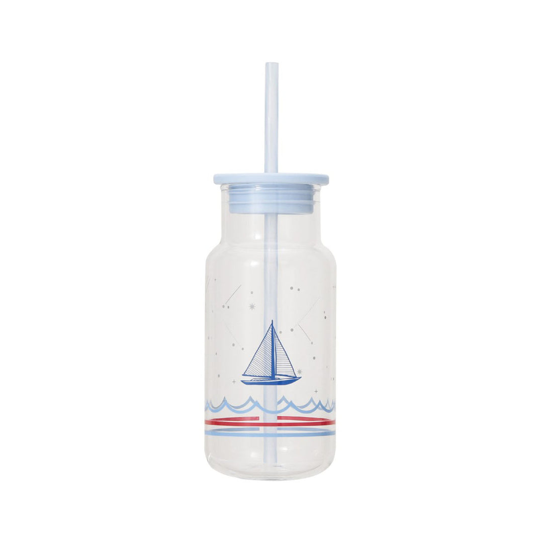 Starbucks Marine Collection 2025 Glass Tumbler with Straw