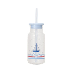 Starbucks Marine Collection 2025 Glass Tumbler with Straw