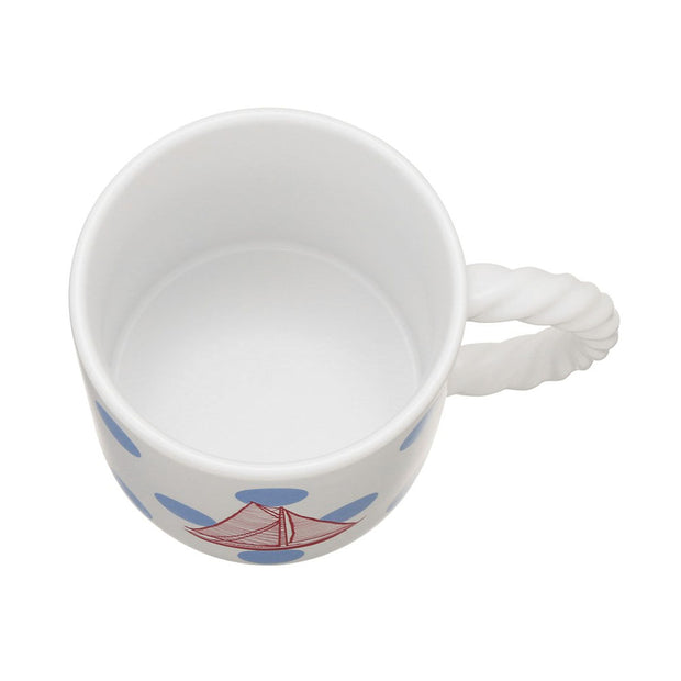 Starbucks Marine Collection 2025 Polka Dot Pattern Mug Cup