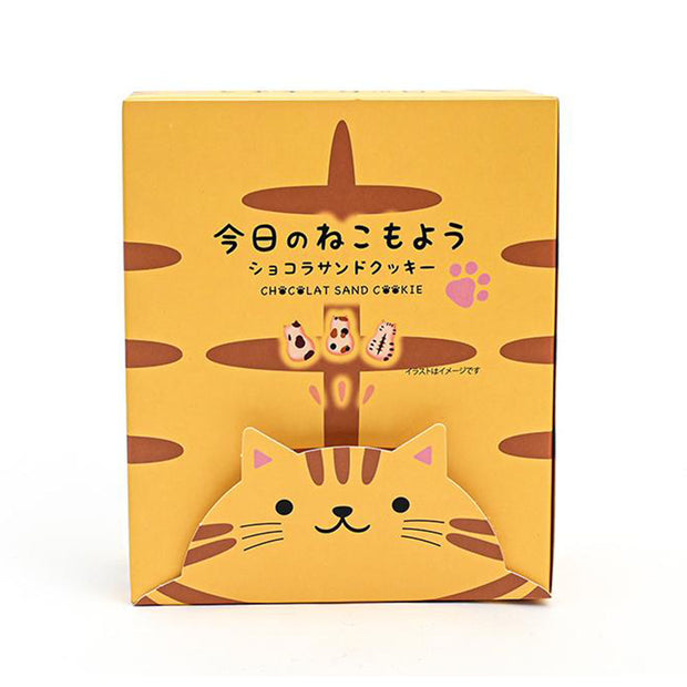 Sandwich Cookies Cat Cookies Chocolate