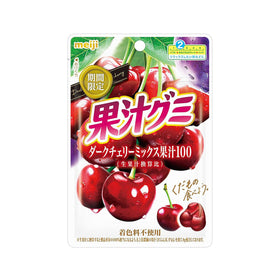 Meiji Juice Gummy Dark Cherry Mix