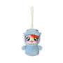 Godzilla Blue Version Keychain Plush: Godziham-kun thumbnail 4