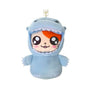 Godzilla Blue Version Keychain Plush: Godziham-kun thumbnail 1