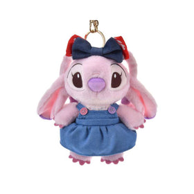 Disney Lilo & Stitch Denim Keychain: Angel