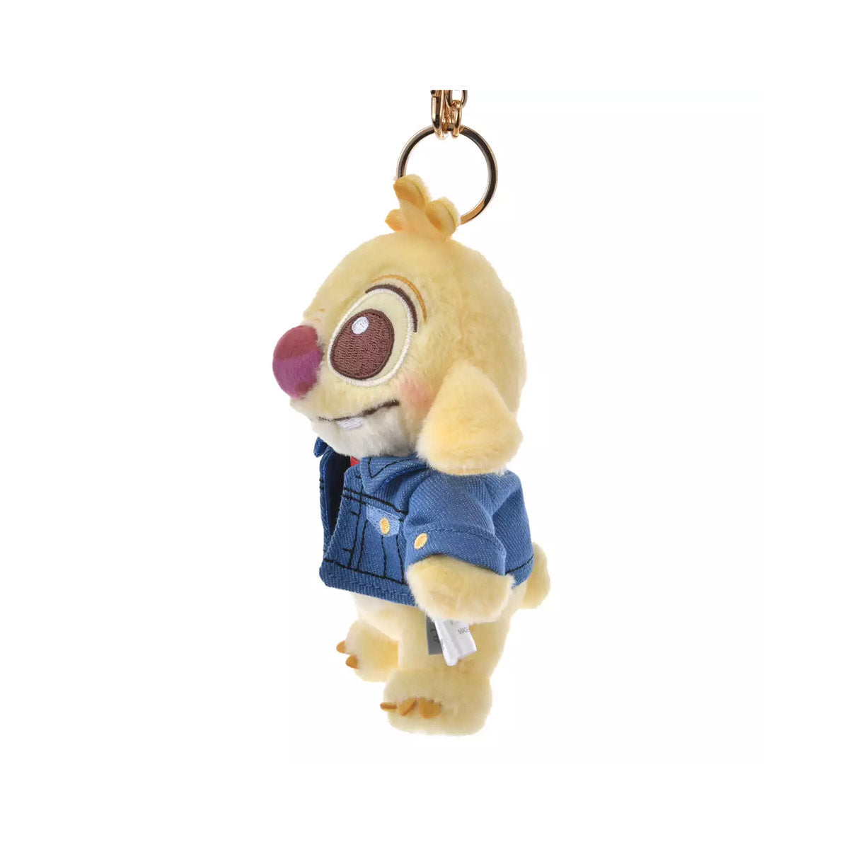 Disney Lilo & Stitch Denim Keychain: Reuben