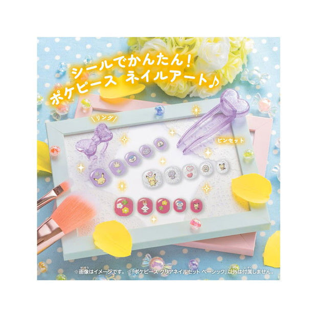 Pokemon Pokepeace Clear Nail Art Set