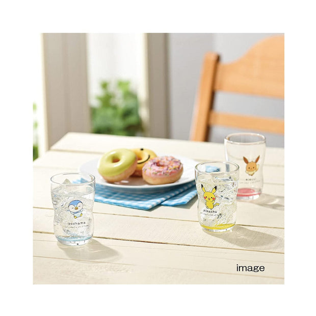Pokemon Kaneshotouki Monpoke Glass Tumbler: Eevee
