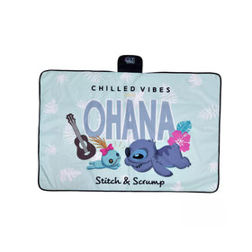 Disney Lilo & Stitch Picnic Sheet Stitch Day: Stitch & Scrump