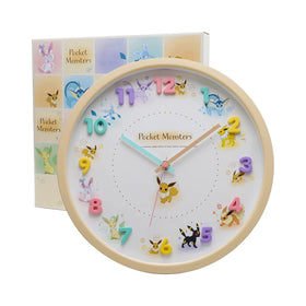 Pocket Monster Eevee Friends Wall Clock
