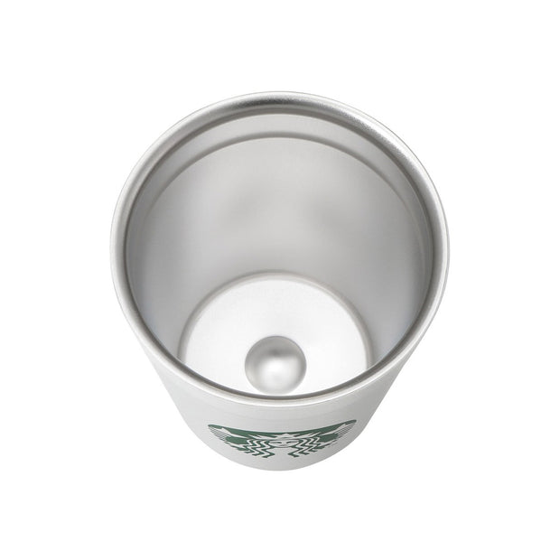 Starbucks 2WAY Stainless Steel Cup/Holder Matte White